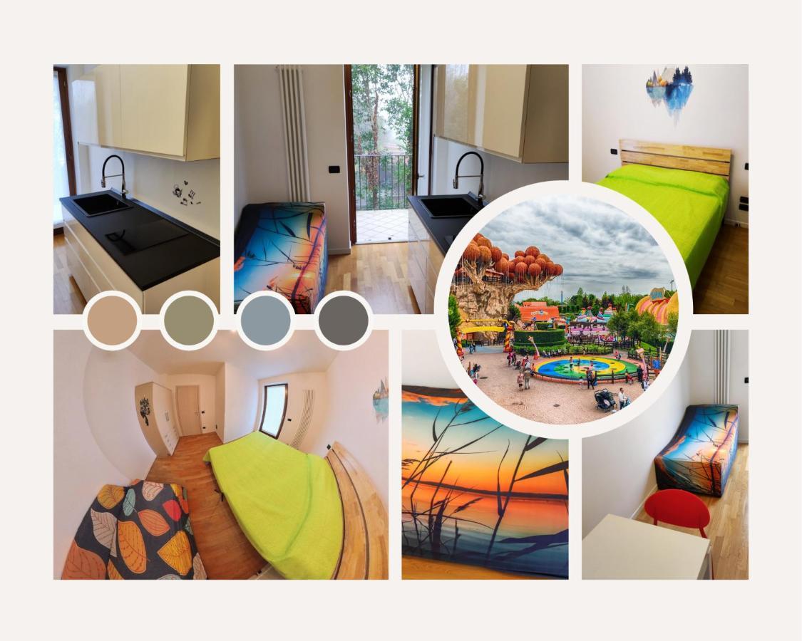 Ronchi Casa Dolcitalia A Gardaland Con Piscinaアパートメント エクステリア 写真
